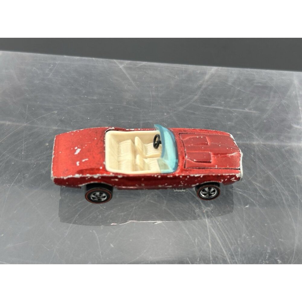 Vintage Hot Wheels Redline 1968 Red Custom Firebird - Picture 9 of 10